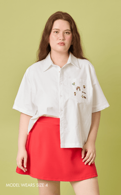 KAROL SKORT - RED Shop.TayoStudio