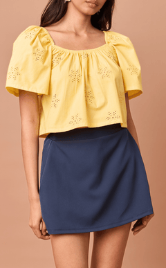 KAROL SKORT - NAVY BLUE Shop.TayoStudio