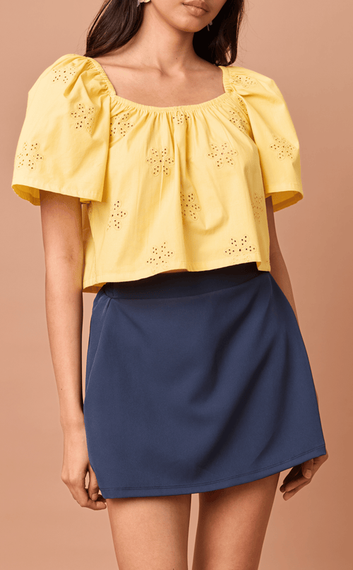 KAROL SKORT - NAVY BLUE Shop.TayoStudio
