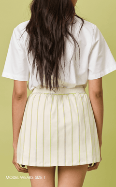 KAROL SKORT - NEON STRIPES Shop.TayoStudio