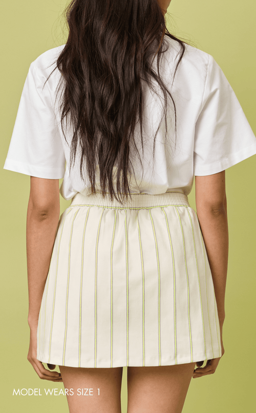 KAROL SKORT - NEON STRIPES Shop.TayoStudio