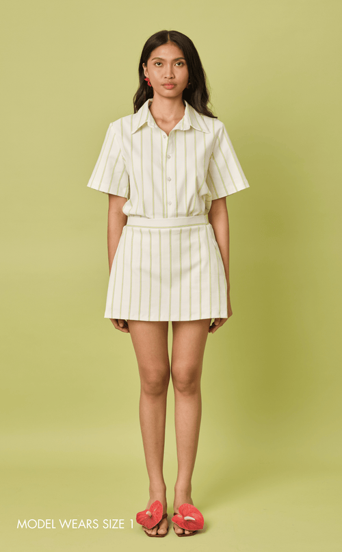 KAROL SKORT - NEON STRIPES