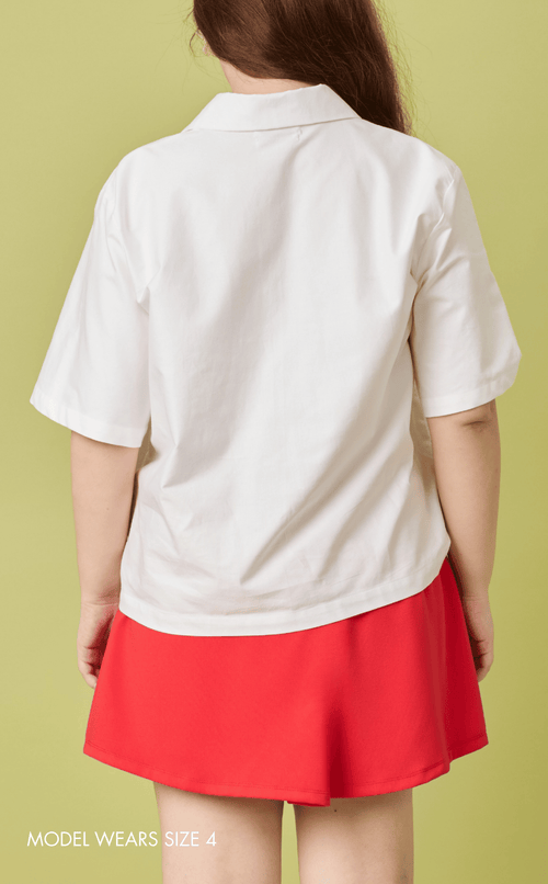 KAROL SKORT - RED Shop.TayoStudio