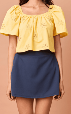 KAROL SKORT - NAVY BLUE Shop.TayoStudio