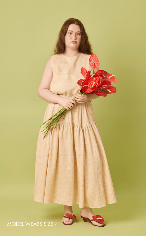 LIGAYA SET - MULTICOLOR GRID (PRE-ORDER) Shop.TayoStudio