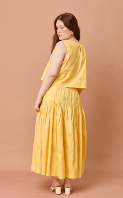 LIGAYA SET - YELLOW EYELET (PRE-ORDER) Shop.TayoStudio