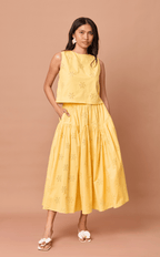 LIGAYA SET - YELLOW EYELET (PRE-ORDER) Shop.TayoStudio