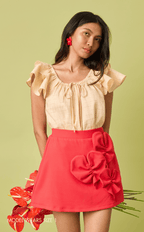 LUMEN TOP - MULTICOLOR GRID