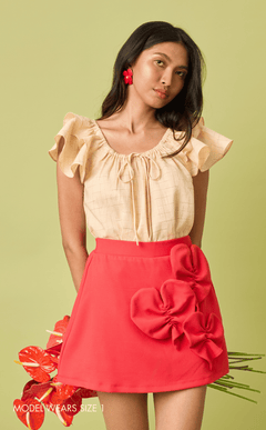 LUMEN TOP - MULTICOLOR GRID