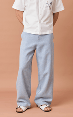 MANUEL PANTS - CHEVRON TWEED Shop.TayoStudio