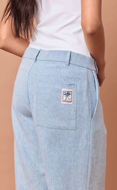 MANUEL PANTS - CHEVRON TWEED