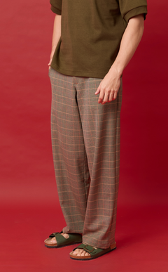MANUEL PANTS - HOUNDSTOOTH PLAID