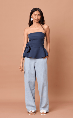 MANUEL PANTS - CHEVRON TWEED