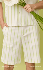 MANU SHORTS - NEON STRIPES Shop.TayoStudio