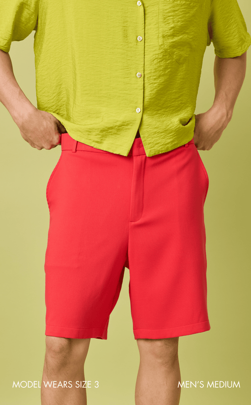 MANU SHORTS - RED Shop.TayoStudio