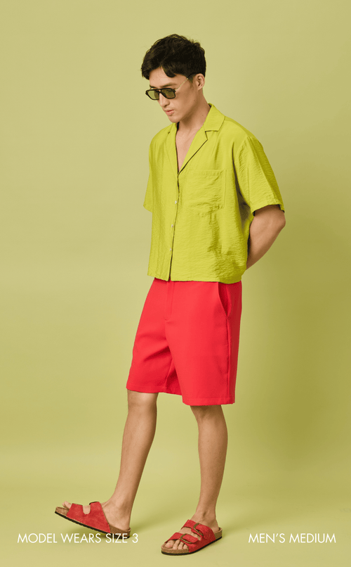 MANU SHORTS - RED Shop.TayoStudio