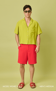 MANU SHORTS - RED Shop.TayoStudio