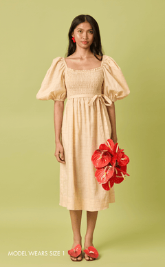 MARIKIT DRESS - MULTICOLOR GRID Shop.TayoStudio