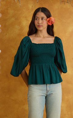 MARIKIT TOP - EMERALD Shop.TayoStudio