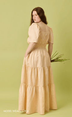 MUTYA DRESS - MULTICOLOR GRID Shop.TayoStudio