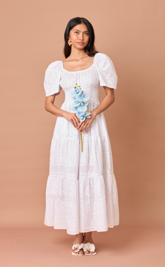 MUTYA DRESS - WHITE LACE Shop.TayoStudio