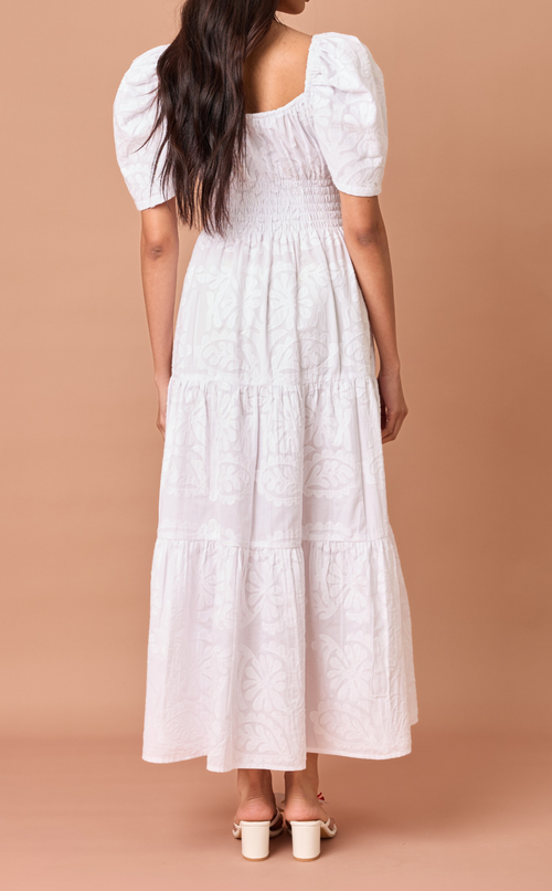 MUTYA DRESS - WHITE LACE Shop.TayoStudio