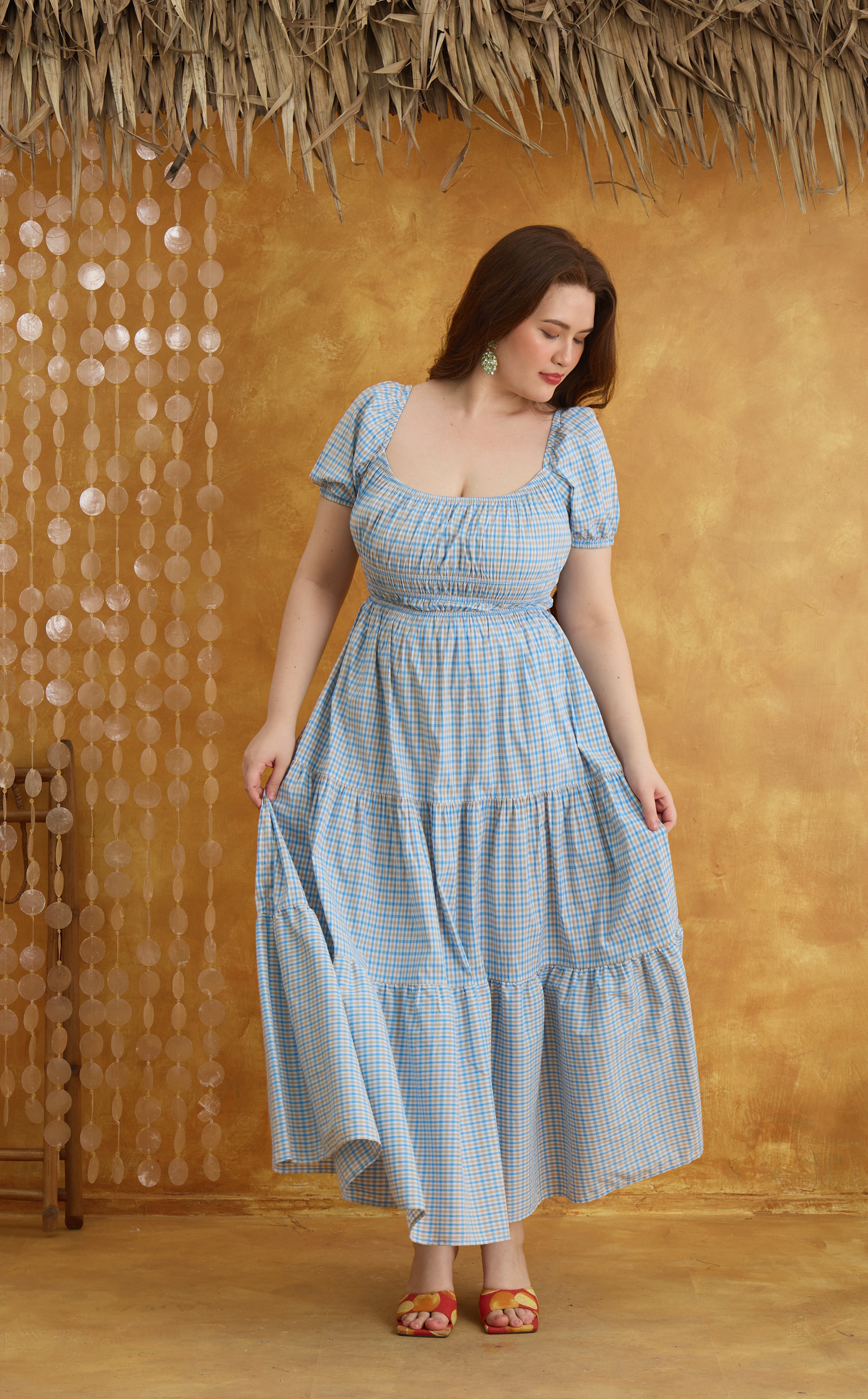 penelope blue dress MAXI last Kaivira Halterneck Maxi Dress Size:M 8-10 Please handle with care