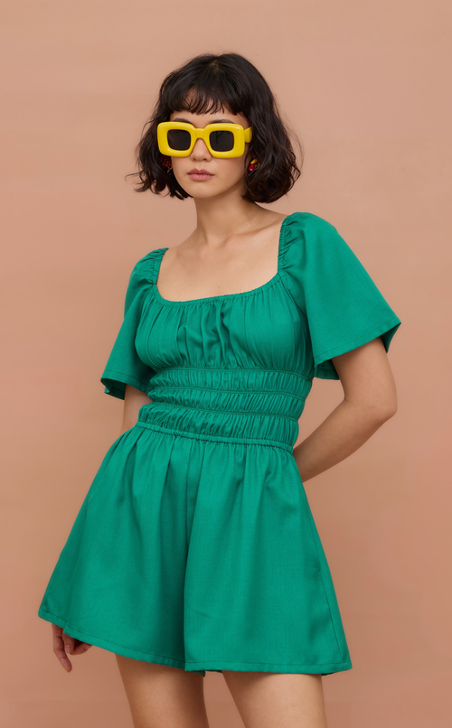 PENNY ROMPER - JADE