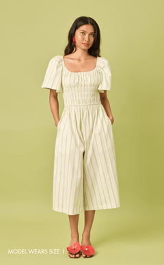 PENNY JUMPSUIT 2.0 - NEON STRIPES (PRE-ORDER) Shop.TayoStudio
