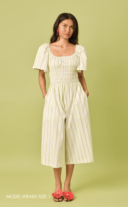 PENNY JUMPSUIT 2.0 - NEON STRIPES (PRE-ORDER) Shop.TayoStudio