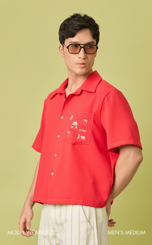 PINO TOP - RED Shop.TayoStudio