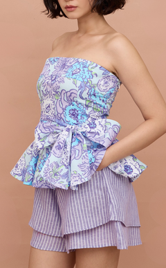 PLUMA TOP - PURPLE DAHLIA
