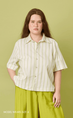RAJA SHIRT - NEON STRIPES Shop.TayoStudio