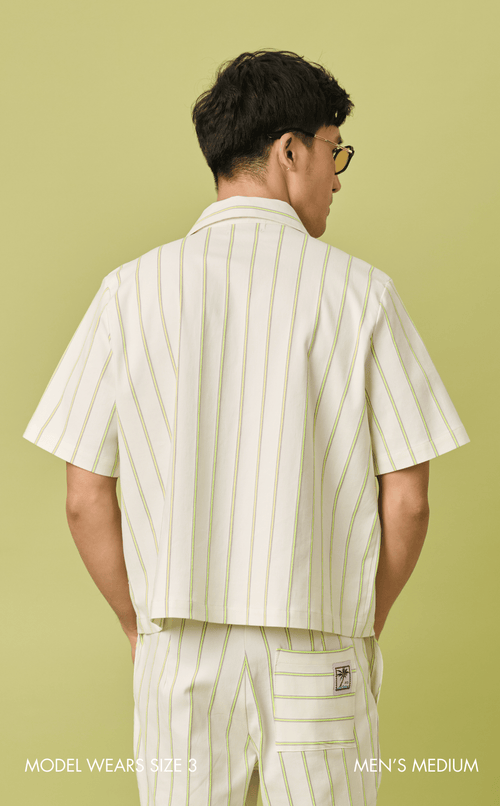 RAJA SHIRT - NEON STRIPES Shop.TayoStudio