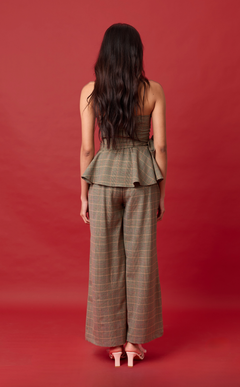 RANDY PANTS - HOUNDSTOOTH PLAID