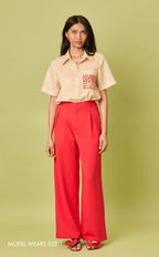 RAYA PANTS - RED Shop.TayoStudio