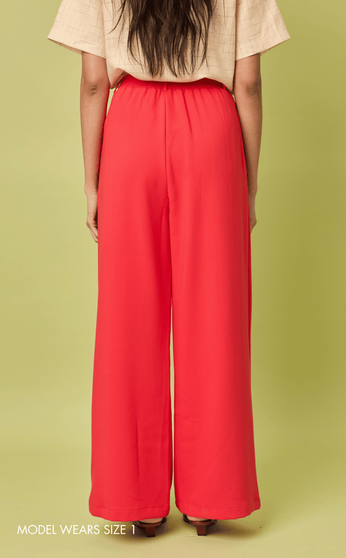 RAYA PANTS - RED Shop.TayoStudio