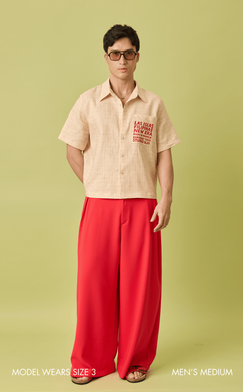 RAYA PANTS - RED Shop.TayoStudio