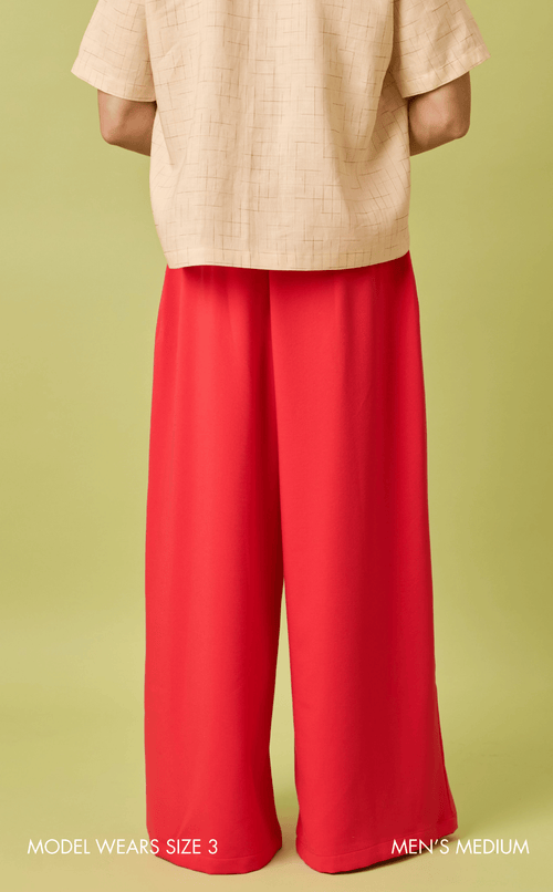 RAYA PANTS - RED Shop.TayoStudio