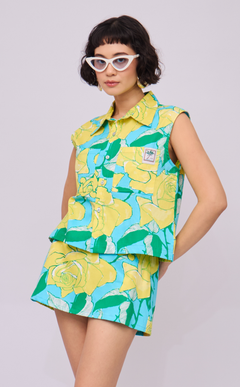 KAROL SKORT - RETRO FLORALS