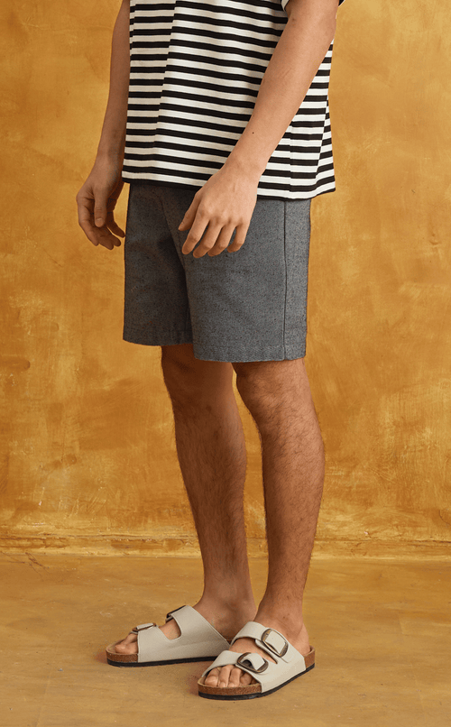 MANU SHORTS - DENIM GRAY