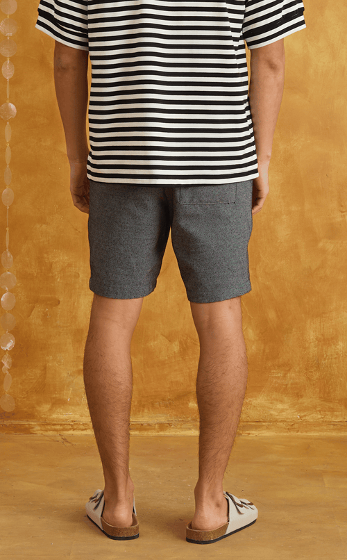 MANU SHORTS - DENIM GRAY