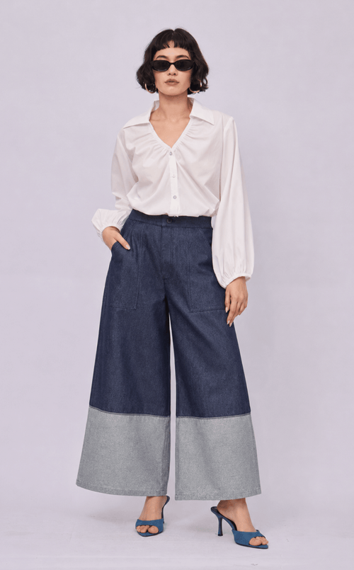 DARA PANTS - DENIM