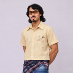 PINO TOP - BEIGE BAYANIHAN
