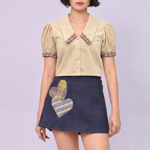 DANI TOP - BEIGE