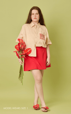 PINO TOP - MULTICOLOR GRID