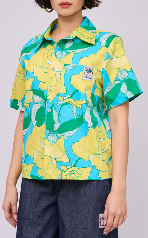 PINO TOP -  RETRO FLORALS