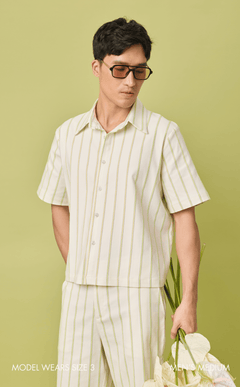 RAJA SHIRT - NEON STRIPES