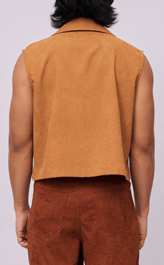 NANO SHIRT - CARAMEL CURDOROY