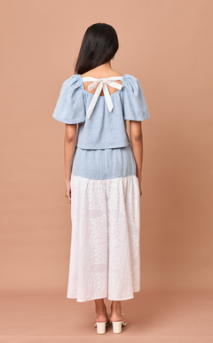 PACITA SKIRT - WHITE LACE COMBI